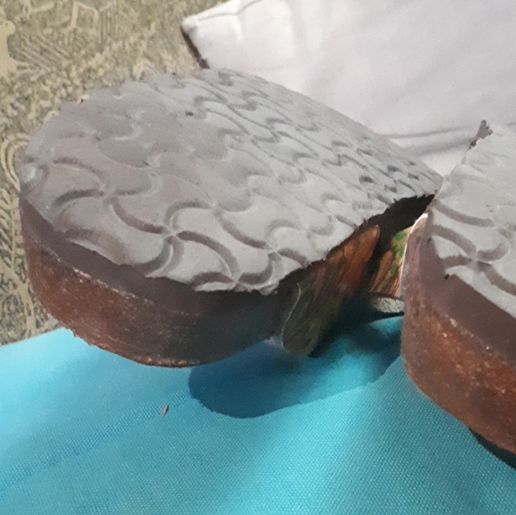 Papillio Birkenstock sandals size 40 woman’s 9 ( more like a 10)Men’s 7 - Picture 3 of 5